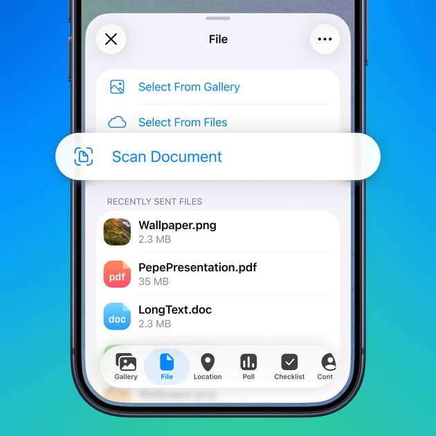 ИИ-редактор текста, живые фото, API для агентов: Telegram получил крупный апдейт