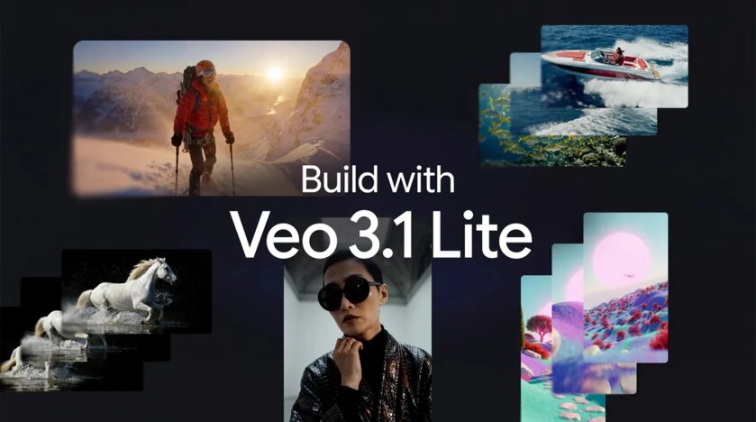 Google представила модель видеогенерации Veo 3.1 Lite: скорость как у 3.1 Fast, стоимость в 2 раза меньше