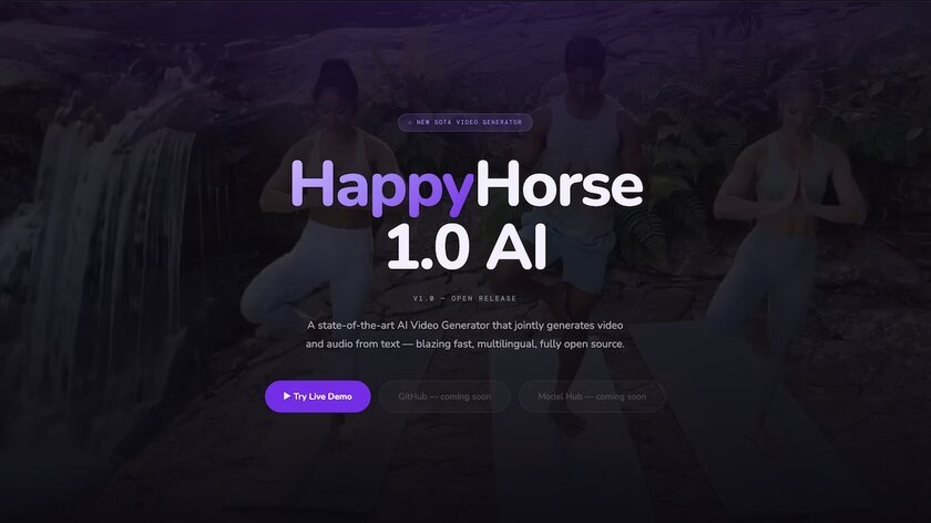 Генеративная модель HappyHorse-1.0 заняла первое место в бенчмарке Artificial Analysis: обошла даже Seedance 2.0