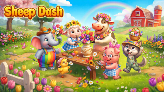 Sheep Dash 3.6. Скриншот 8