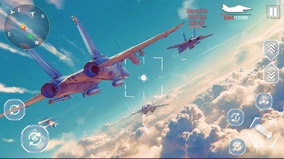 Aircraft Strike: Jet Fighter Game 3.7.8. Скриншот 12