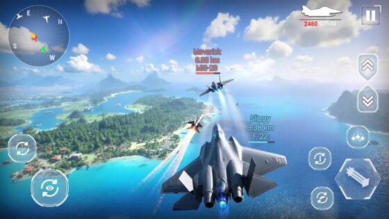 Aircraft Strike: Jet Fighter Game 3.7.8. Скриншот 18