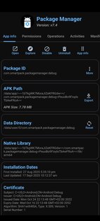 Package Manager 7.9. Скриншот 4