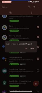 Canta Debloater 3.2.2. Скриншот 4
