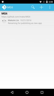 MGit 1.7.0. Скриншот 2