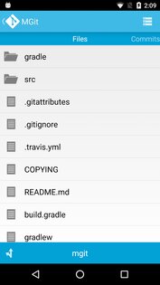 MGit 1.7.0. Скриншот 3