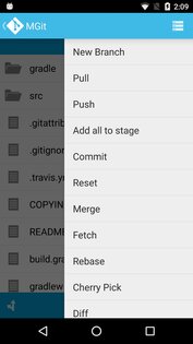 MGit 1.7.0. Скриншот 4