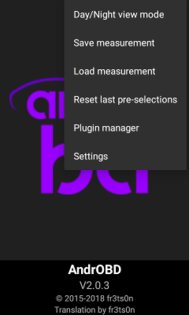 AndrOBD 2.7.10. Скриншот 4