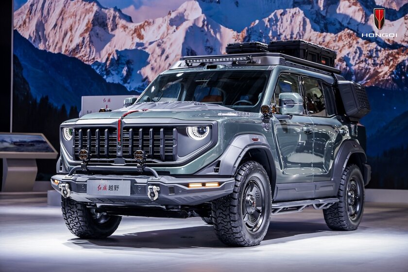Hongqi представил линейку внедорожников, нацеленных на зарубежные рынки