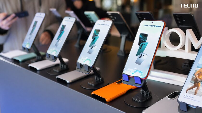 Tecno представила в России серию смартфонов CAMON 50: с продвинутой камерой и надёжным корпусом