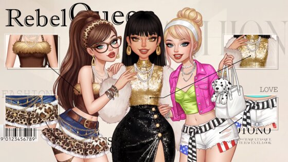Rebel Queen 1.2.4. Скриншот 1