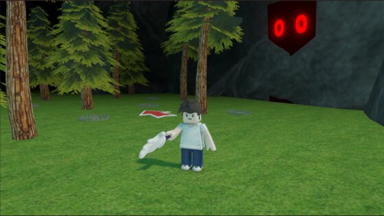Parkour Escape: Night Forest 1.13. Скриншот 7