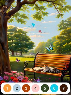 Раскраски Paint by Number 5.1.0. Скриншот 21