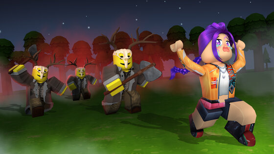 Night in Survive Dark Forest 1.0.2. Скриншот 1