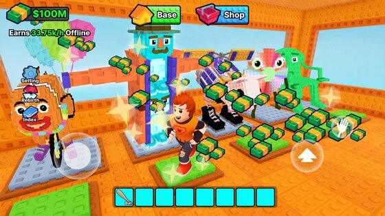 Enter & Catch Brainzot Heads 1.0.0. Скриншот 3