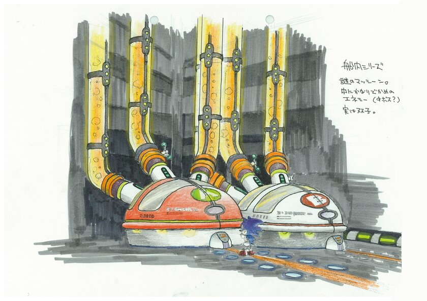 Sega опубликовала ранее неизвестные концепт-арты игры Sonic Adventure