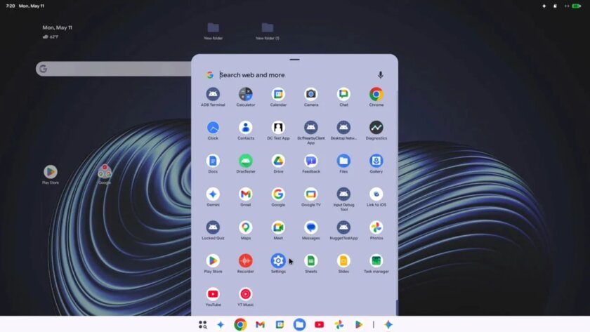 В сети появились скриншоты Aluminum OS — новой операционной системы от Google