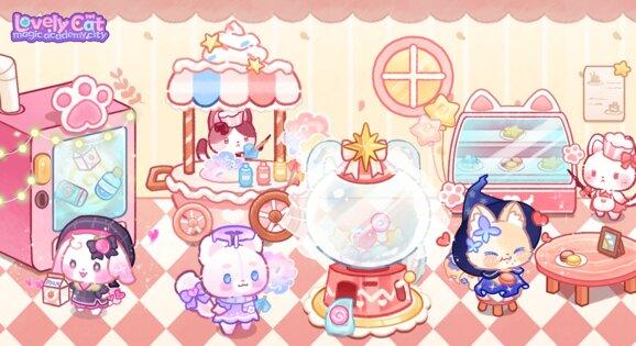 Lovely Cat: Magic Academy City 1.8. Скриншот 3