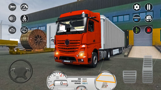 Europe Cargo Trucks Simulator 3.1. Скриншот 5