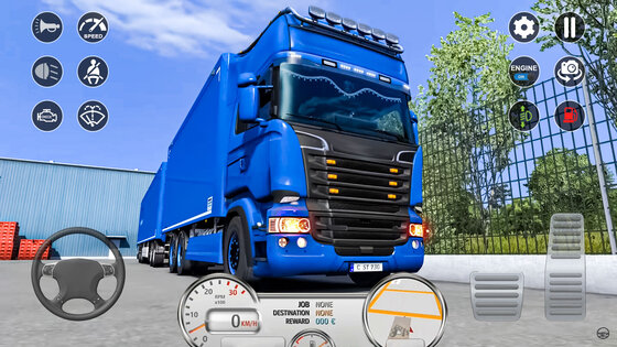 Europe Cargo Trucks Simulator 3.1. Скриншот 6