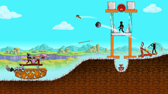 The Tank: Stick Pocket Hill 1.4.1. Скриншот 9