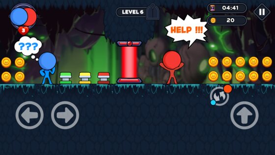 Stick Red Blue: Horror Escape 0.5.9. Скриншот 13