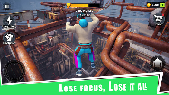 Going Up Rooftop — Parkour 3D 1.1.9. Скриншот 13