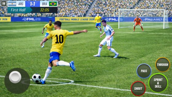 FML26: Football Mobile League 1.0.11. Скриншот 1