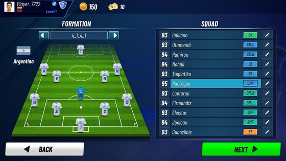 FML26: Football Mobile League 1.0.11. Скриншот 8