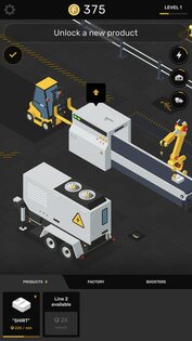 Idle Factory 1.4.5. Скриншот 1