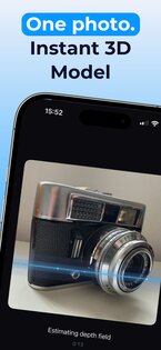 Фото в 3D Модель Нейросеть 1.1.2. Скриншот 2