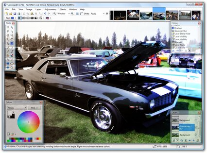Paint.NET. Скриншот 5
