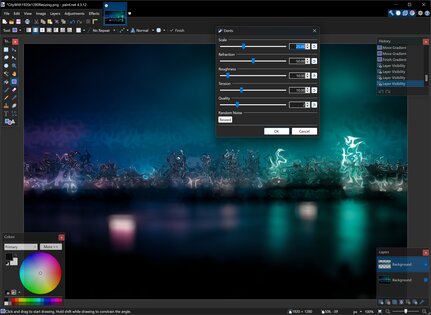 Paint.NET. Скриншот 1