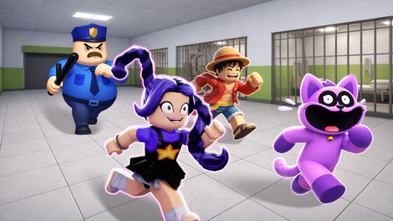 Prison Escape: 3D Obby Parkour 1.0.5. Скриншот 9