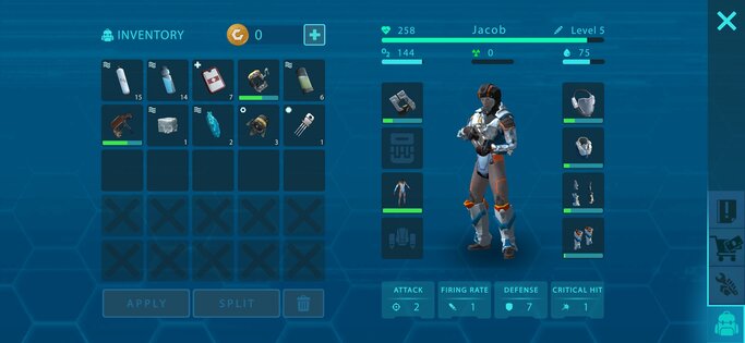 Space Stars: RPG Survival Game pro 1.11.9. Скриншот 8