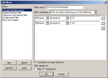 FileZilla. Скриншот 3