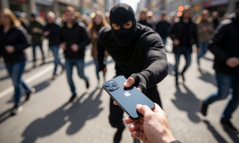 В Apple работают над функцией блокировки iPhone при выхватывании из рук