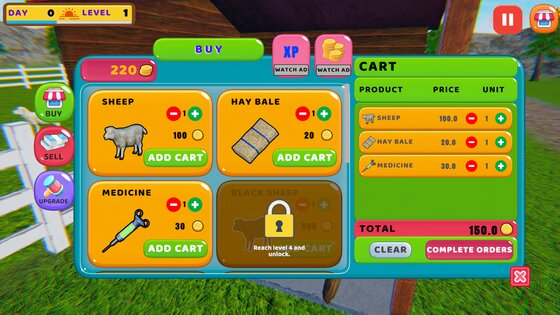 Cozy Sheep Farm 1.1.21. Скриншот 3