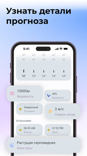 Погода в вашем городе 3.1.4. Скриншот 3