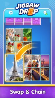 Jigsaw Drop 1.0.5. Скриншот 19