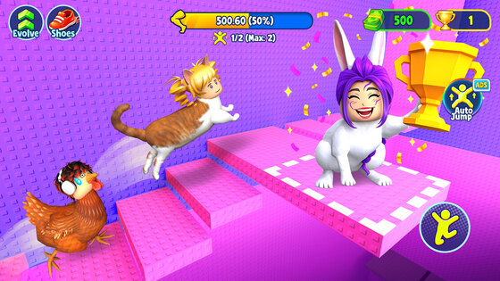 Jump Evolution Animal Tower 1.0.1. Скриншот 15