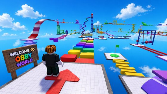 Obby World: Parkour Escape 0.0.2. Скриншот 5