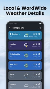Local Weather: Live Forecast 1.9.9. Скриншот 6