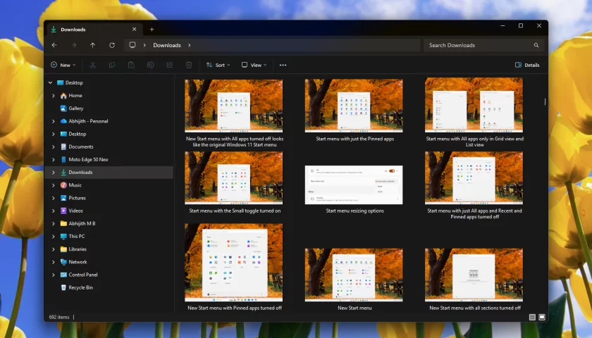 Поиск в Windows 11 научился искать файлы по двум символам и подстроке