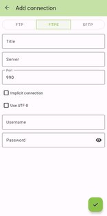 FTPClient 3.1.1. Скриншот 2