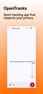 OpenTracks 4.28.1. Скриншот 1