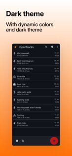 OpenTracks 4.28.1. Скриншот 15