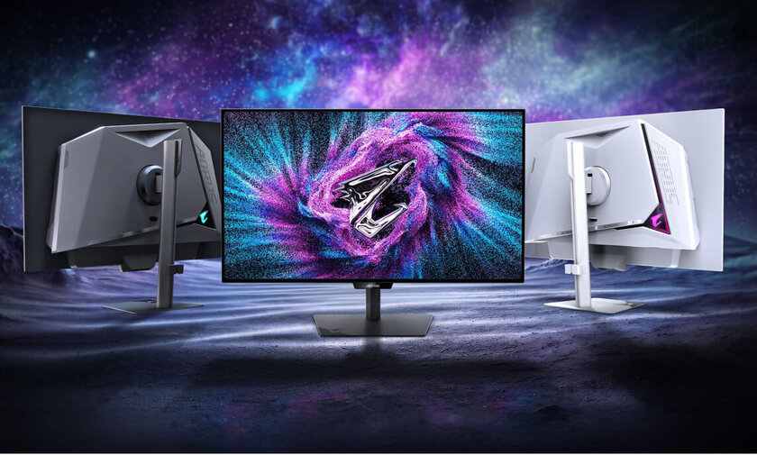 GIGABYTE представила первый глянцевый 5K-монитор mini-LED и другие модели AORUS ELITE
