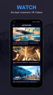 VR Video Player 1.1.6. Скриншот 1