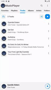 BlackPlayer Плеер Без Рекламы 1.0.10. Скриншот 2